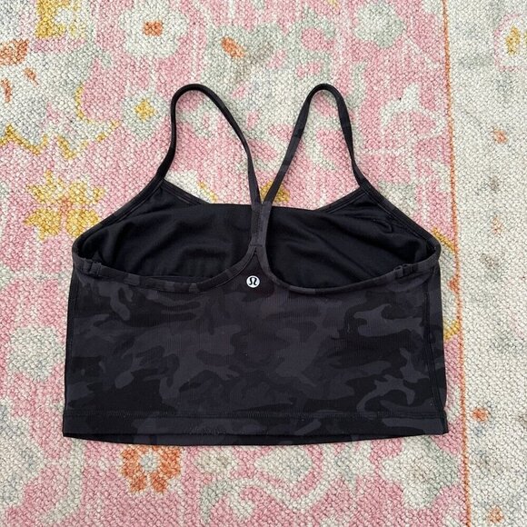 lululemon cropped camo power y tank - Picture 2 of 3